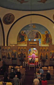Good Friday Vesper Service at Holy Trinity Greek Orthodox Church/Tracy Simmons 