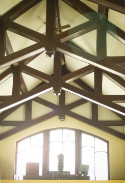 The inside of Knox Presbyterian Church 