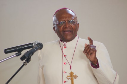 Nobel Laureate Archbishop Desmond Tutu on Tuesday (Dec. 4) urged Uganda to scrap a controversial draft law that would send gays and lesbians to jail and, some say, put them at risk of the death penalty. 