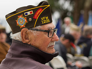World War II veteran Zane Grimm at the Memorial Day Ceremony on May 27th, 2013, at the San Francisco National Cemetery.