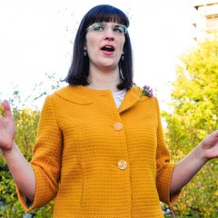 (RNS1-JUNE 18) Kate Kelly, founder of OrdainWomen.org, is facing possible excommunication for her views on patriarchy and the Mormon Church. For use with RNS-MORMON-EXCOMM, transmitted June 18, 2014. Creative Commons image by Katrina Barker Anderson