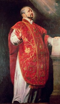 Public Domain Image of St Ignatius of Loyola (1491-1556) Founder of the Jesuits